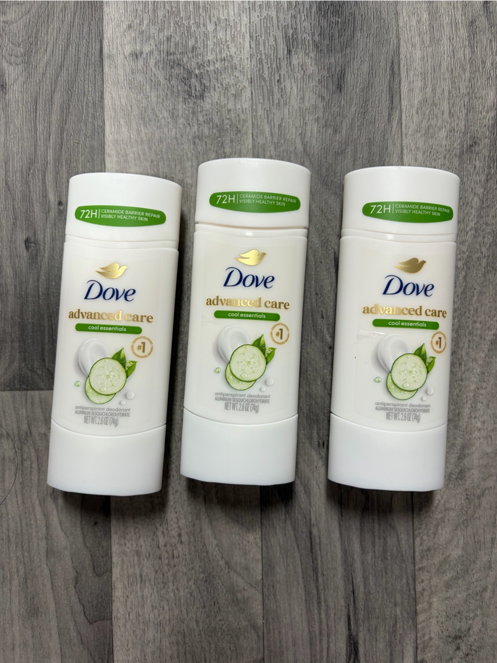 Dove Advanced Care Cool Essentials Antiperspirant Deodorant - White